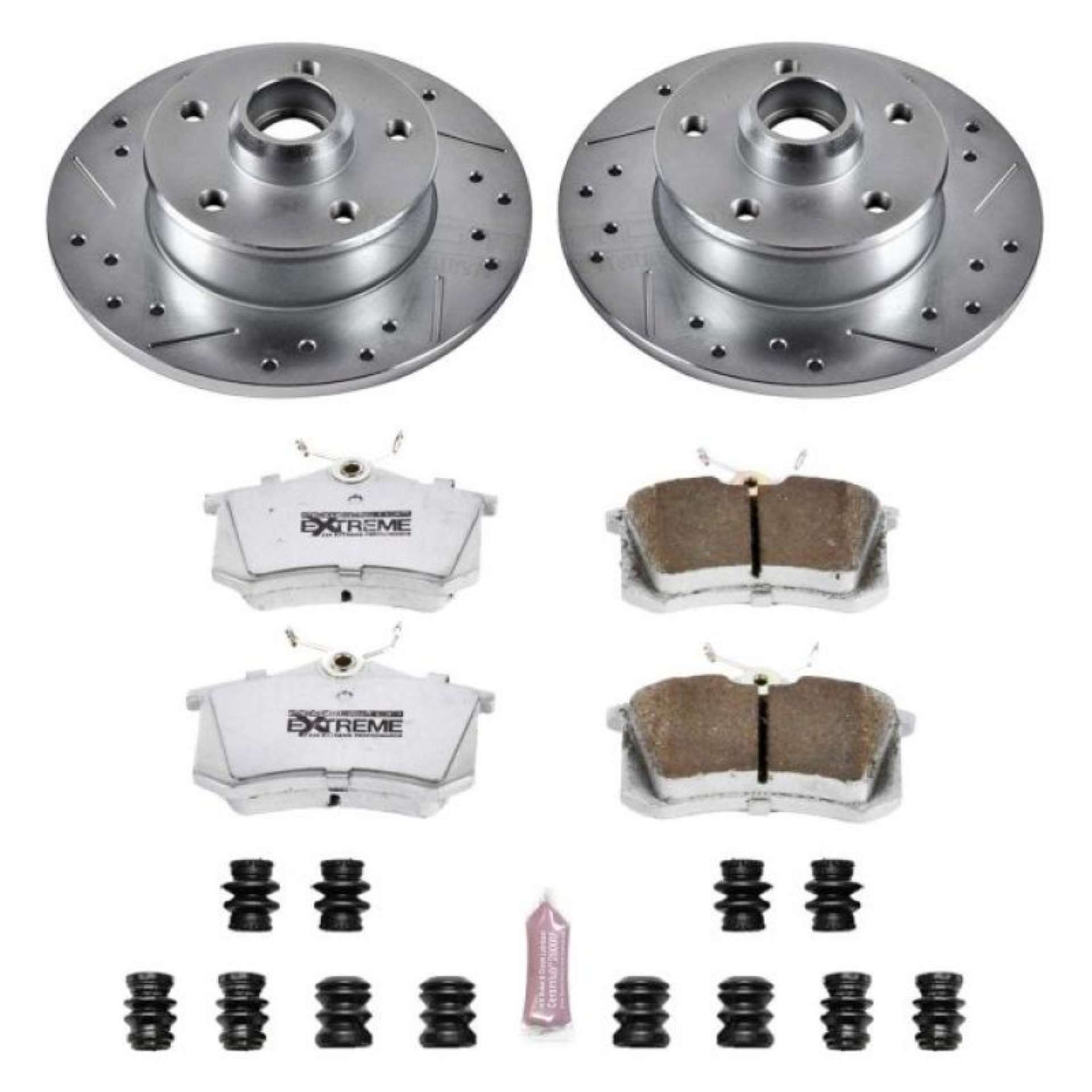 Picture of Power Stop 94-99 Volkswagen Golf Rear Z26 Street Warrior Brake Kit