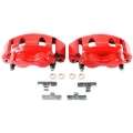 Picture of Power Stop 95-98 Ford E-350 Front Red Calipers w-Brackets - Pair