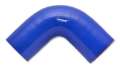 Picture of Vibrant 4 Ply Reinforced Silicone Elbow Connector - 2-25in I-D- - 90 deg- Elbow BLUE