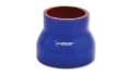 Picture of Vibrant 4 Ply Reinforced Silicone Transition Connector - 1-5in I-D- x 1-75in I-D- x 3in long BLUE