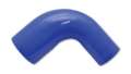 Picture of Vibrant 4 Ply Reinforced Silicone 90 degree Transition Elbow 2in ID x 2-5in I-D- 90 deg- Elbow BLUE