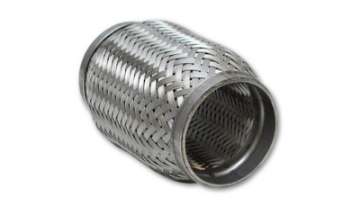 Picture of Vibrant SS Flex Coupling with Inner Braid Liner 1-75in inlet-outlet x 4in flex length