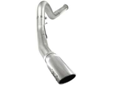 Picture of aFe Atlas 5in DPF-Back Aluminized Steel Exh Sys, Ford Diesel Trucks 11-14 v8-6-7L td Polished tip