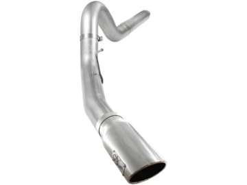 Picture of aFe Atlas 5in DPF-Back Aluminized Steel Exh Sys, Ford Diesel Trucks 08-10 V8-6-4L td Polished tip