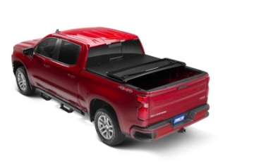 Picture of Tonno Pro 20-21 GM 2500-3500HD 8ft w-o Factory Side Storage Boxes Tonno Fold Tri-Fold Tonneau Cover