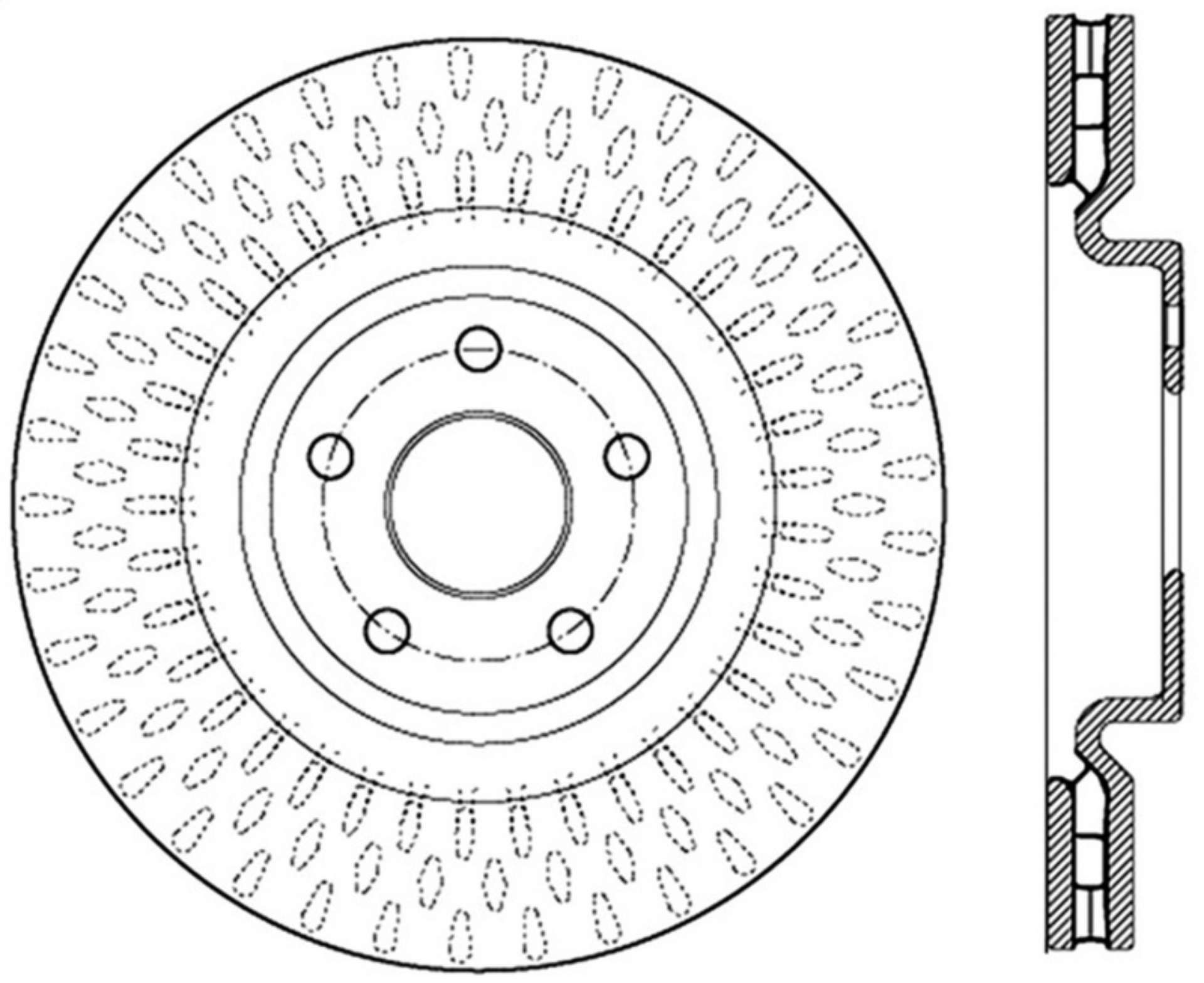 Picture of StopTech 12-18 Jeep Grand Cherokee SRT8 380mm Front Disc Front Left Slotted Sport Brake Rotor