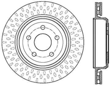 Picture of StopTech 12-13 Jeep SRT8 Rear Left Slotted Sport Brake Rotor