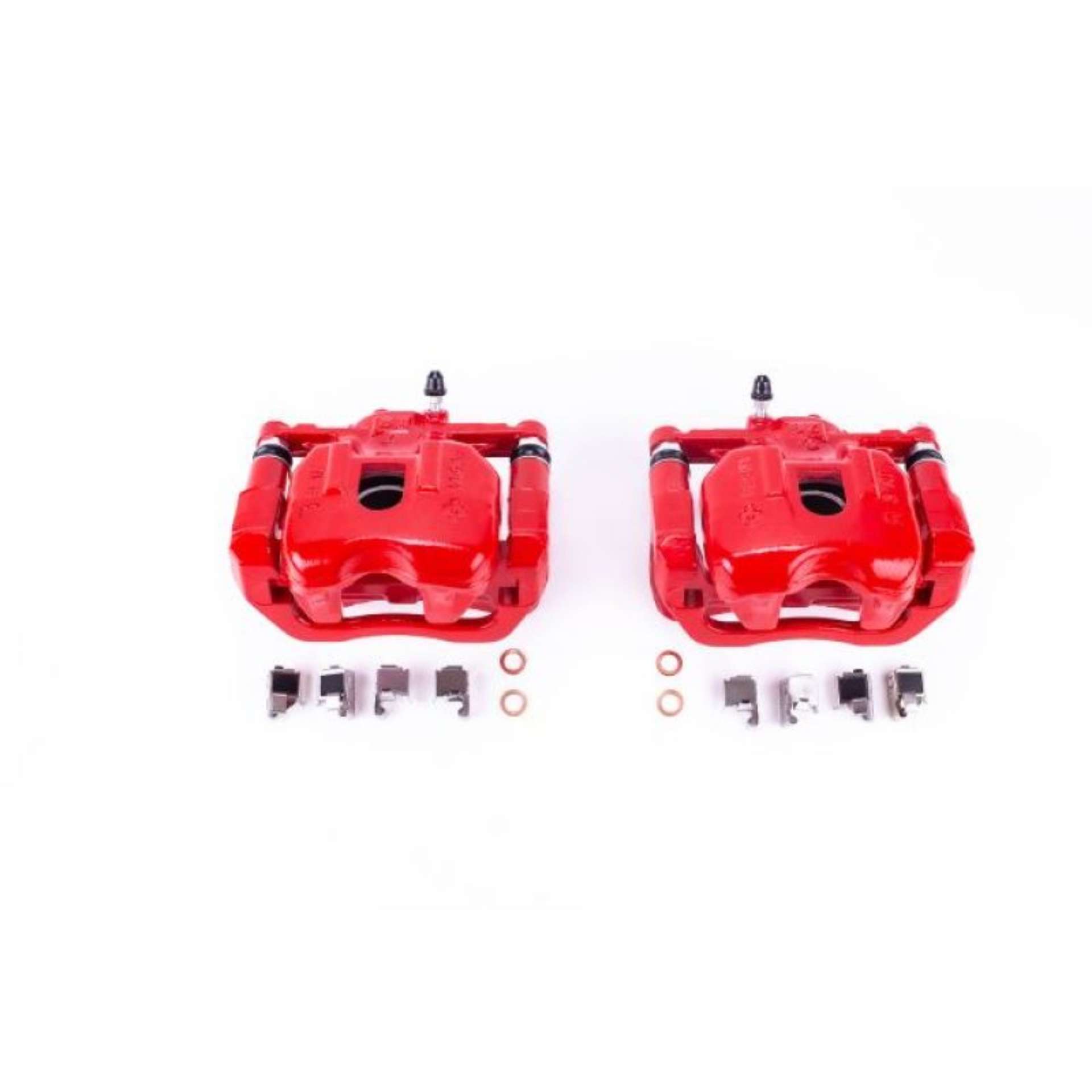 Picture of Power Stop 96-00 Toyota RAV4 Front Red Calipers w-Brackets - Pair