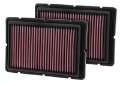 Picture of K&N Replacement Air Filter 05-09 Ferrari F360 11-125in O-S Length x 7-625 O-S Width x 1-313in H