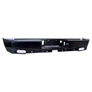 Picture of Westin 14-18 Chevrolet Silverado HDX Bandit Rear Bumper - Black