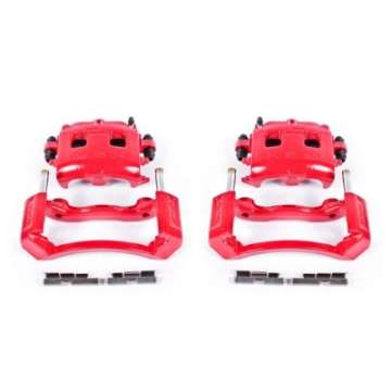 Picture of Power Stop 02-05 Dodge Ram 1500 Front Red Calipers w-Brackets - Pair