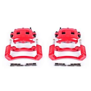 Picture of Power Stop 02-05 Dodge Ram 1500 Front Red Calipers w-Brackets - Pair