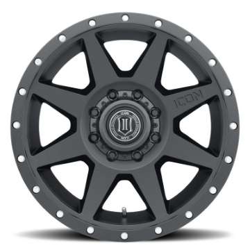 Picture of ICON Rebound 20x9 8x6-5 12mm Offset 5-5in BS 121-40mm Bore Satin Black Wheel