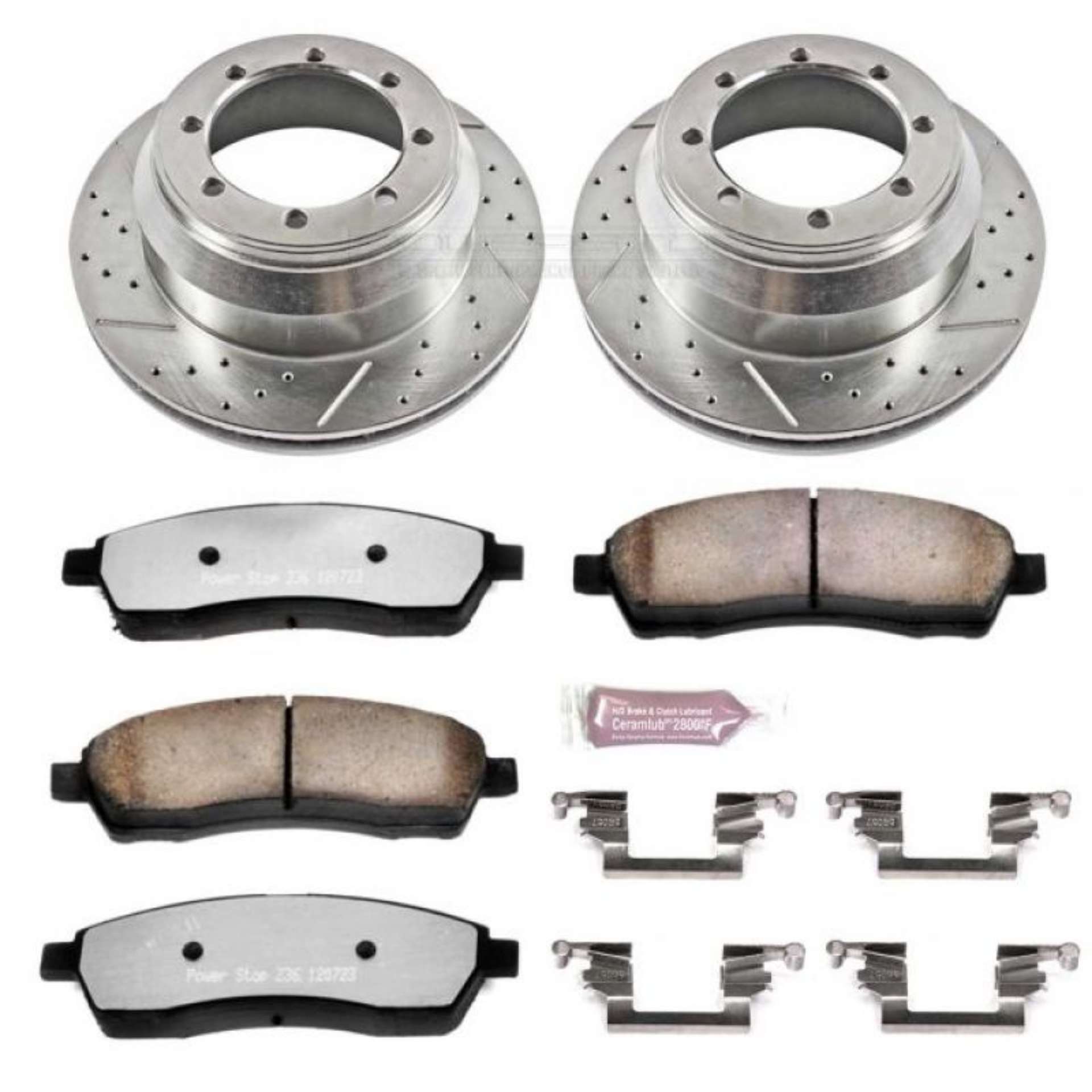 Picture of Power Stop 99-04 Ford F-350 Super Duty Rear Z36 Truck & Tow Brake Kit