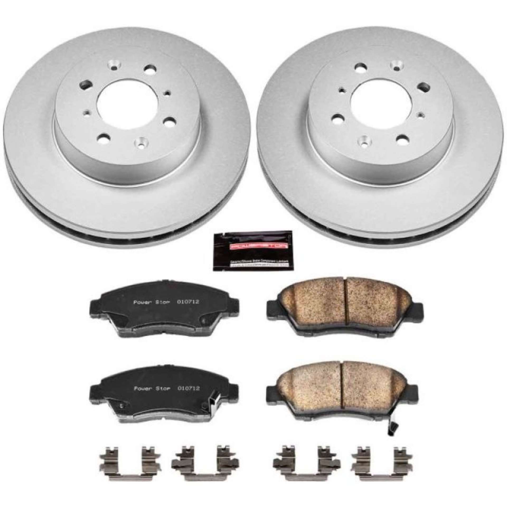 Picture of Power Stop 93-95 Honda Civic Front Z17 Evolution Geomet Coated Brake Kit