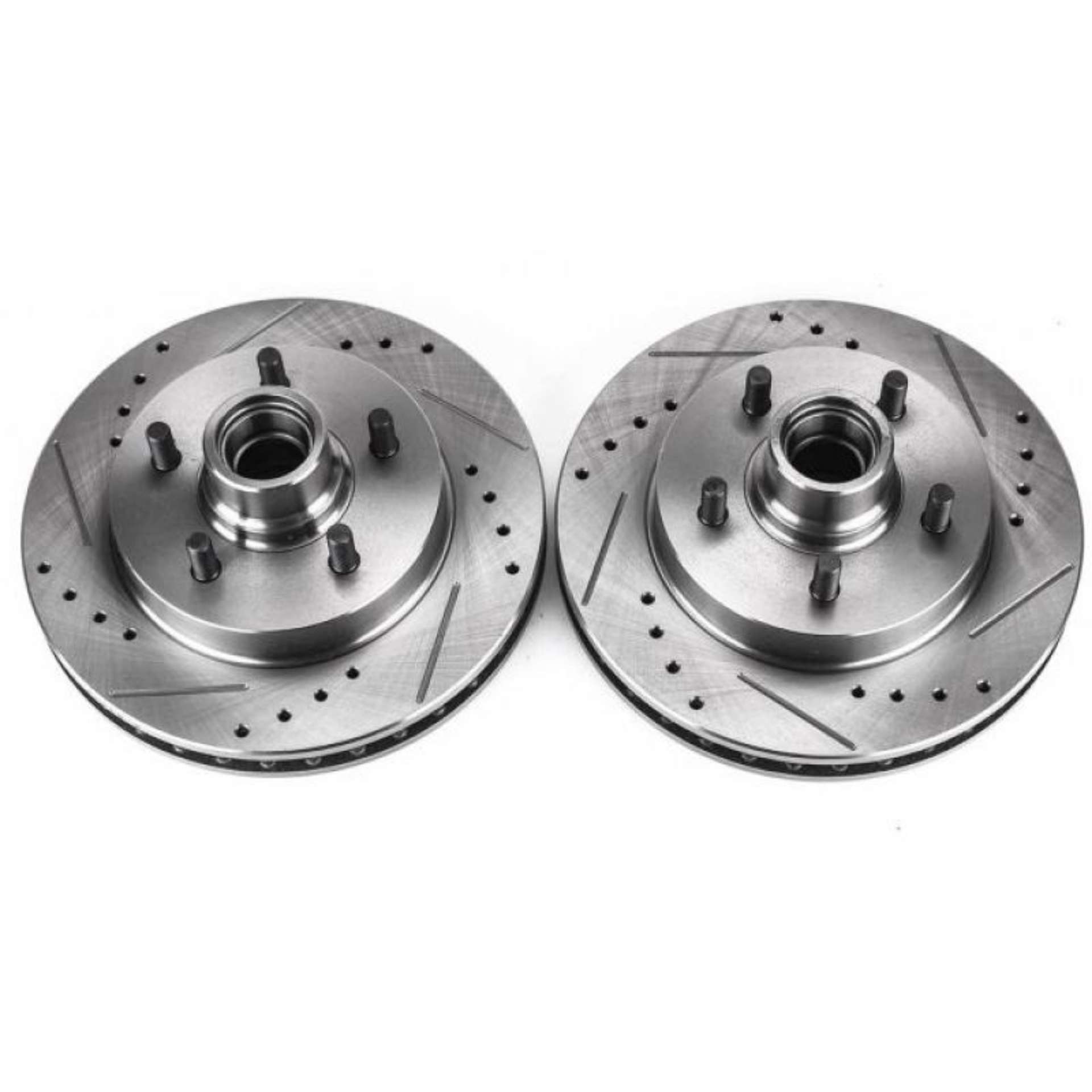 Picture of Power Stop 98-02 Chevrolet Camaro Rear Evolution Drilled & Slotted Rotors - Pair