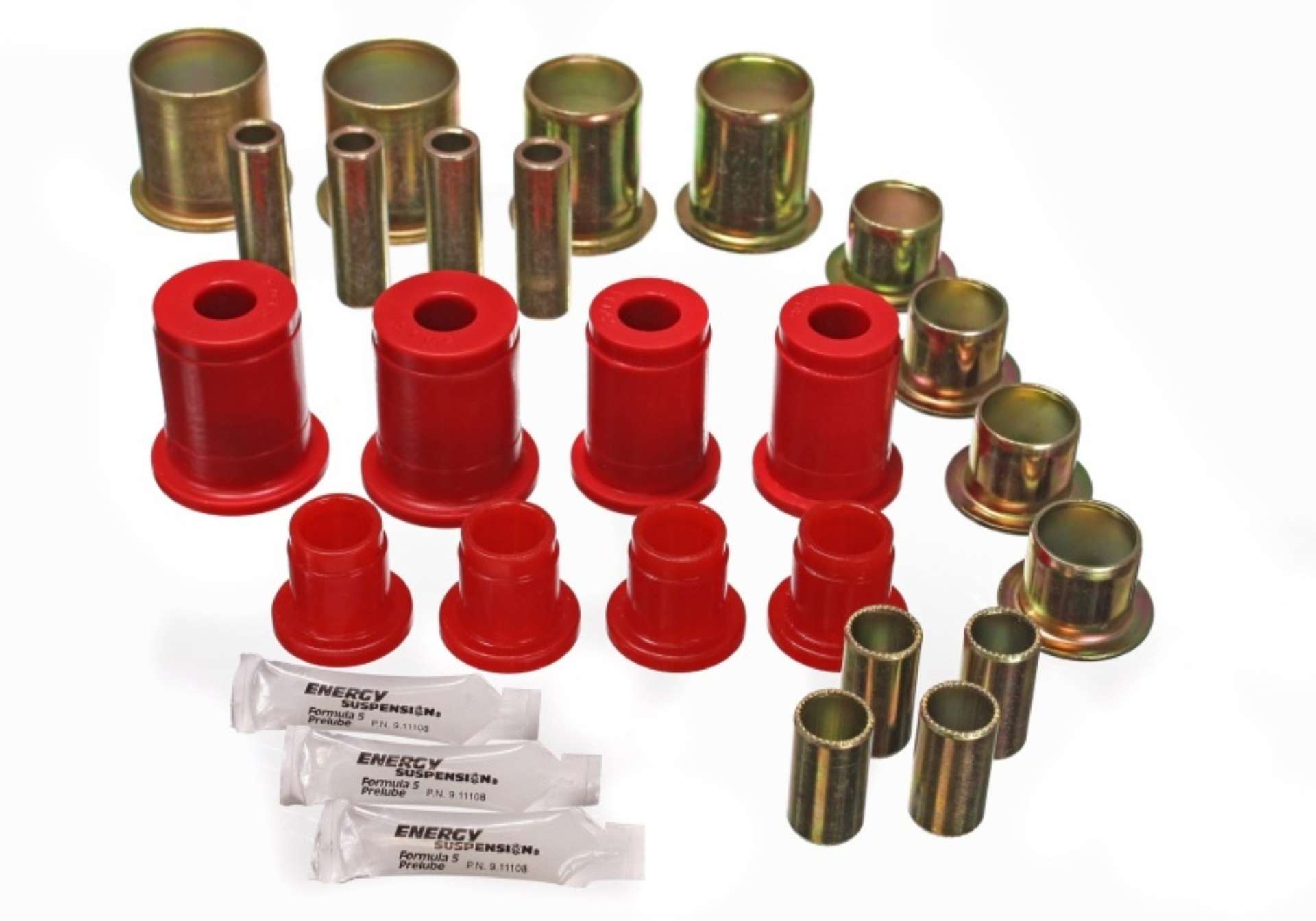 Picture of Energy Suspension Universal Red Control Arm Bushing Set - Complete Set