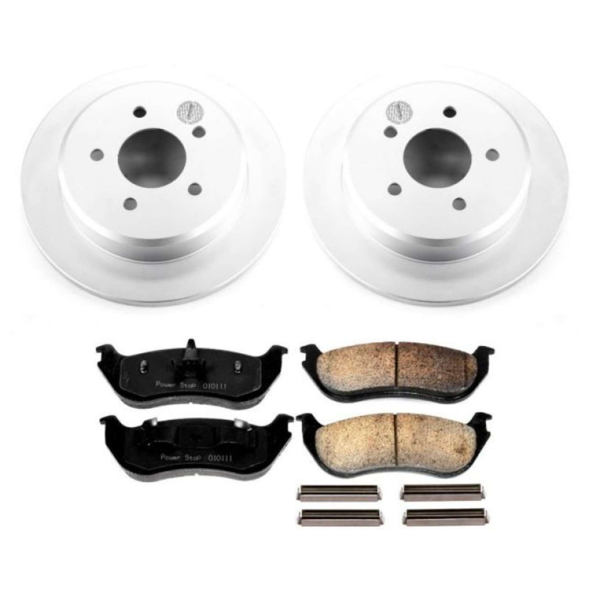 Picture of Power Stop 96-02 Ford Crown Victoria Rear Z17 Evolution Geomet Coated Brake Kit