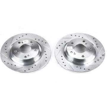 Picture of Power Stop 00-09 Honda S2000 Rear Evolution Drilled & Slotted Rotors - Pair