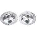 Picture of Power Stop 00-09 Honda S2000 Rear Evolution Drilled & Slotted Rotors - Pair