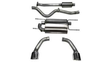 Picture of Corsa 2012-2020 Scion FRS - Subaru BRZ Polished Sport Cat-Back Exhaust