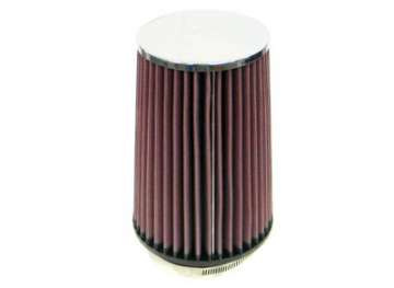 Picture of K&N Universal Chrome Filter 3 1-2 inch FLG - 5 1-2 inch Bottom - 4 1-2 inch Top - 8 inch Height