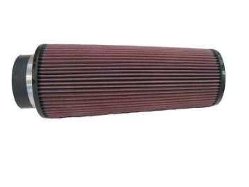 Picture of K&N Universal Rubber Filter 4inch FLG - 6inch OD-B - 4-5-8inch OD-T - 14inch H