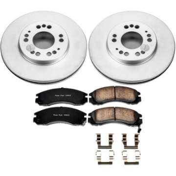 Picture of Power Stop 91-96 Dodge Stealth Front Z17 Evolution Geomet Coated Brake Kit