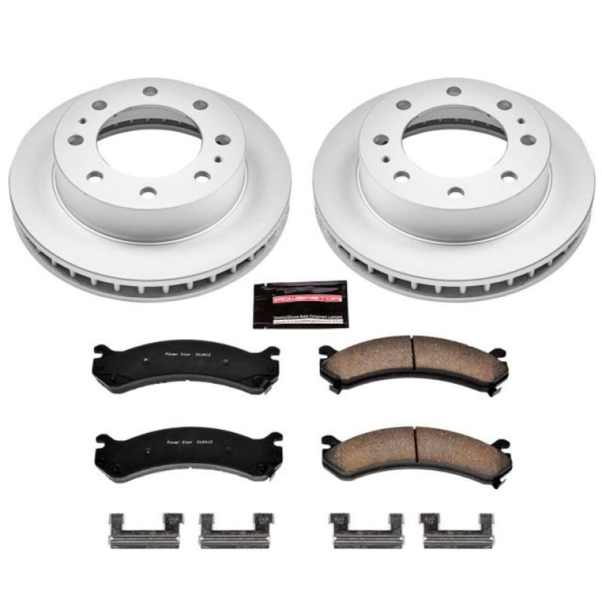 Picture of Power Stop 00-05 Cadillac DeVille Front Z17 Evolution Geomet Coated Brake Kit