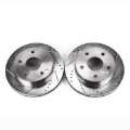 Picture of Power Stop 00-01 Dodge Ram 1500 Front Evolution Drilled & Slotted Rotors - Pair