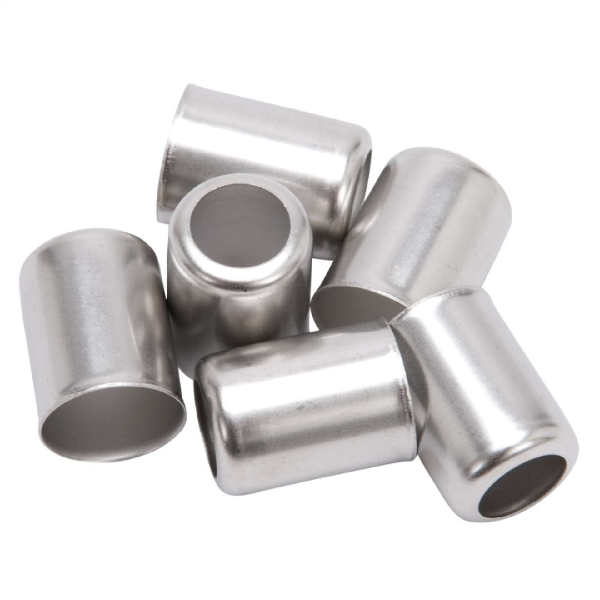 Picture of Russell Performance -6 AN Stainless Steel Crimp Collars O-D- 0-600 6 Per Pack