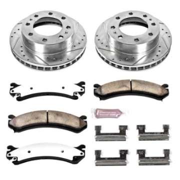 Picture of Power Stop 00-05 Cadillac DeVille Front Z36 Truck & Tow Brake Kit