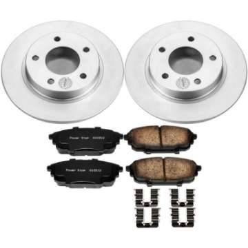 Picture of Power Stop 01-03 Mazda Protege Rear Z17 Evolution Geomet Coated Brake Kit