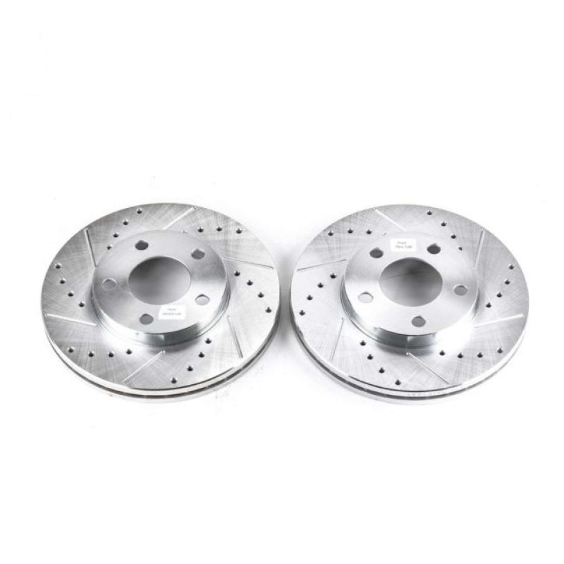 Picture of Power Stop 94-04 Ford Mustang Front Evolution Drilled & Slotted Rotors - Pair