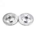 Picture of Power Stop 94-04 Ford Mustang Front Evolution Drilled & Slotted Rotors - Pair