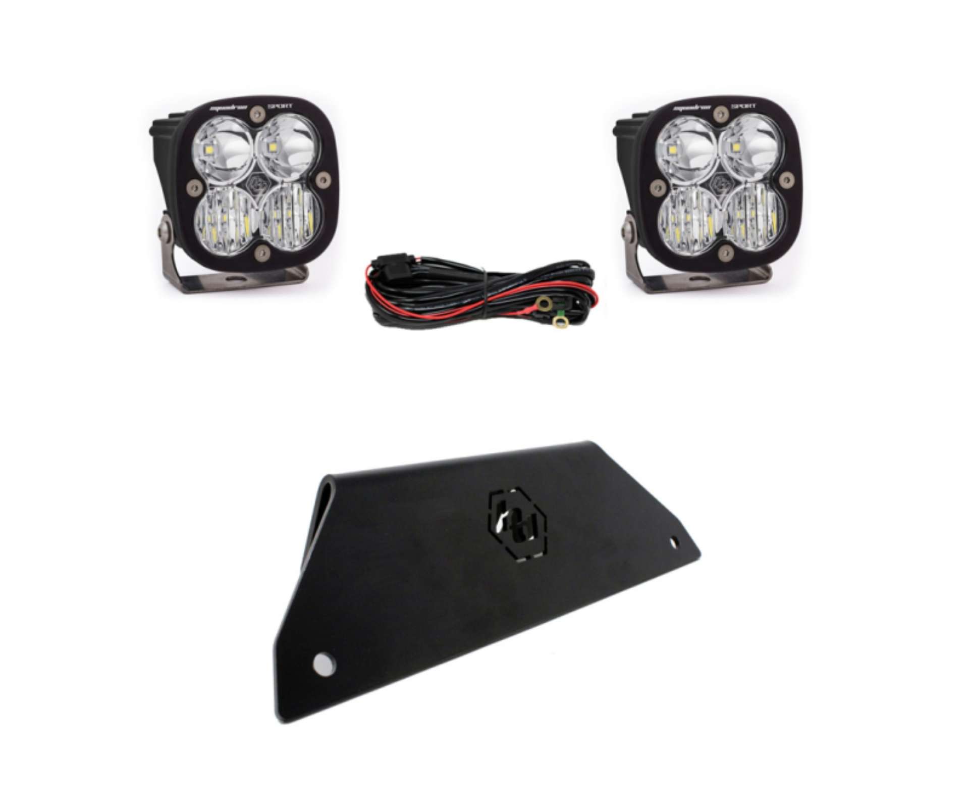 Picture of Baja Designs Polaris RZR Pro XP Lower Bumper LED Light Kit Sport D-C Clear