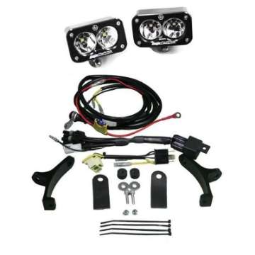 Picture of Baja Designs Motorcycle Headlight A-C LED Race Light Black Squadron Pro