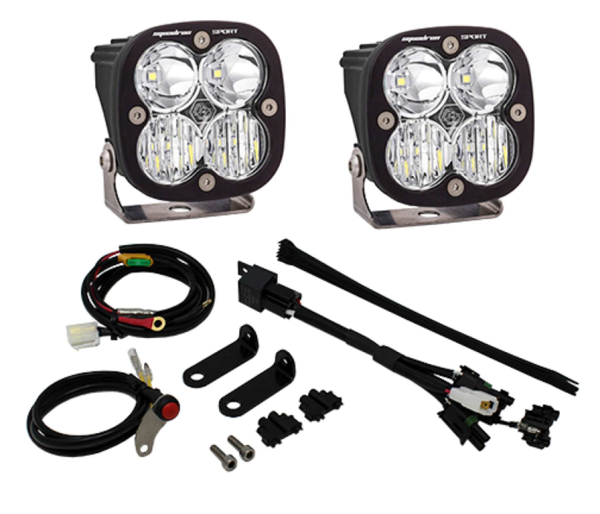 Picture of Baja Designs Triumph Tiger 800XC LED Adventure Bike Kit Squadron Sport