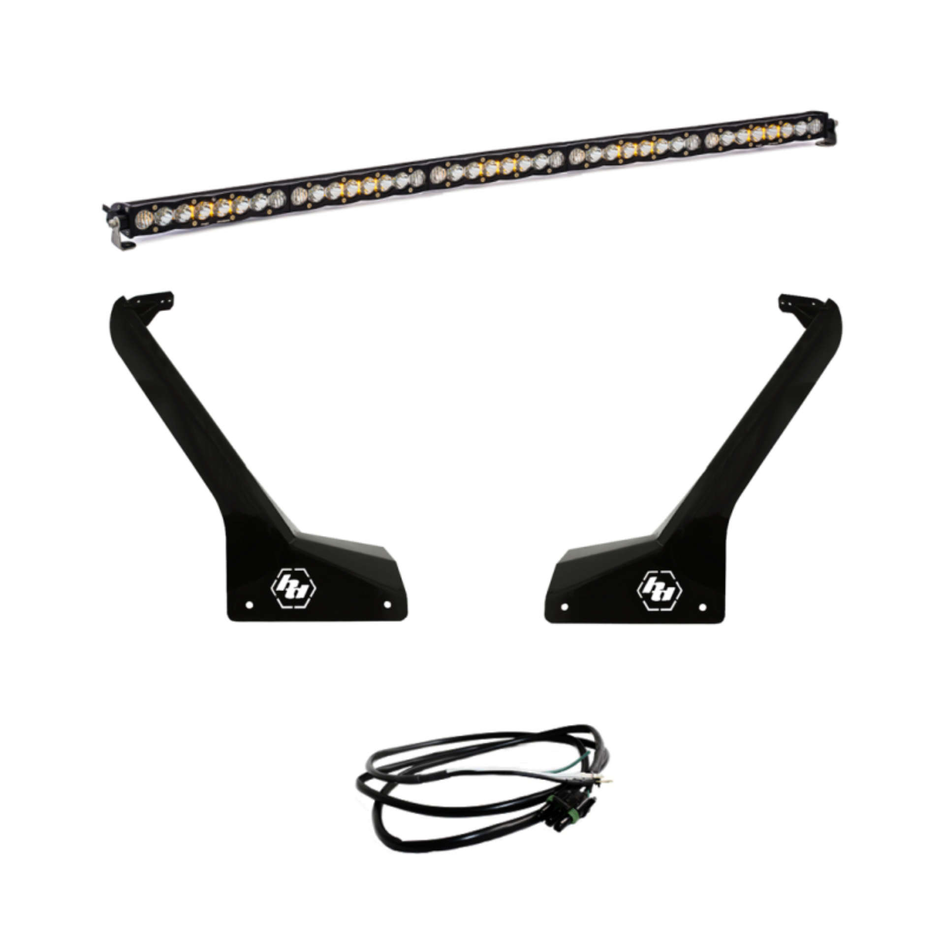 Picture of Baja Designs Jeep JL-JT Roof Bar LED Light Kit 50in S8 w-Upfitter