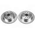 Picture of Power Stop 93-97 Lexus GS300 Rear Evolution Drilled & Slotted Rotors - Pair