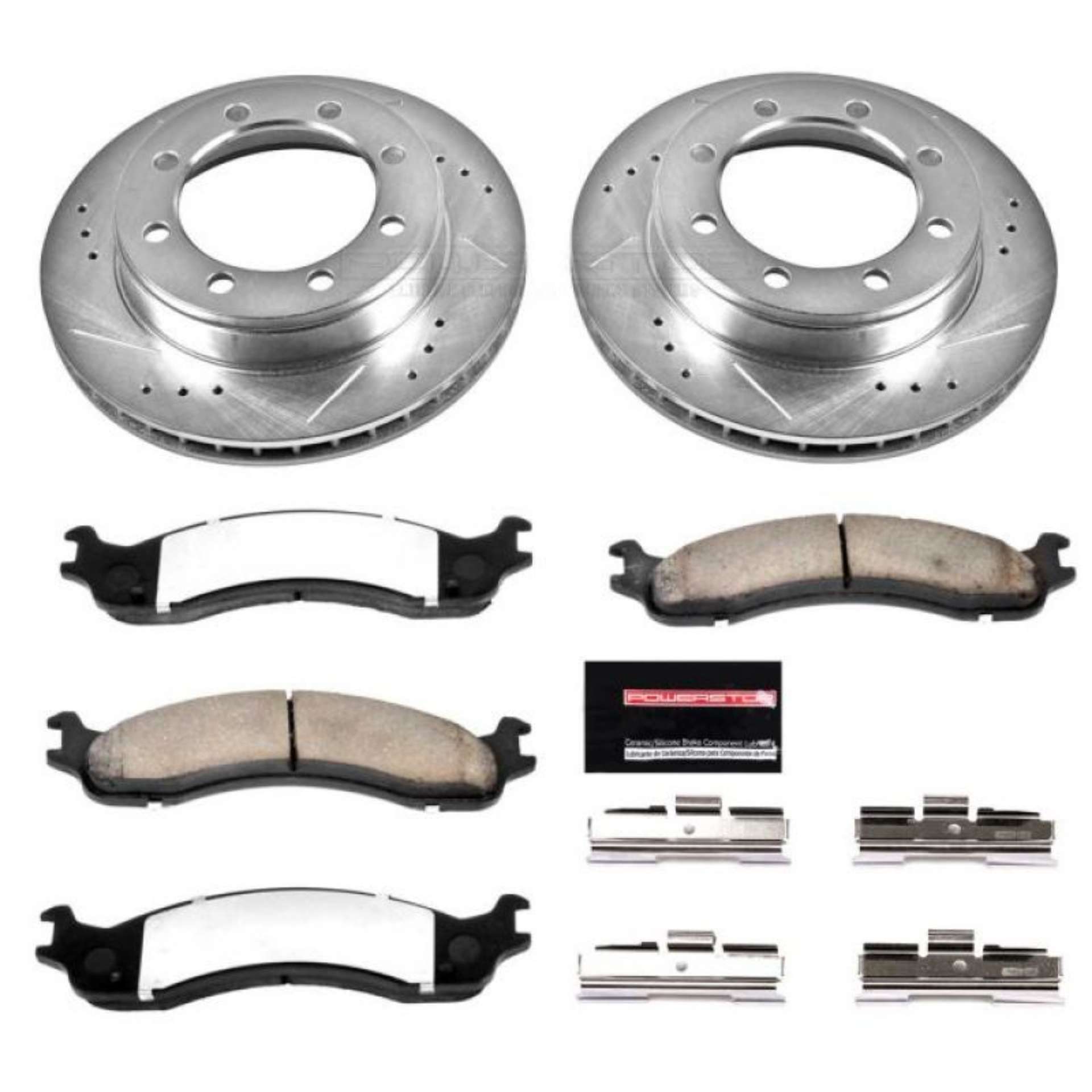 Picture of Power Stop 95-99 Ford F-250 Front Z36 Truck & Tow Brake Kit