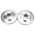 Picture of Power Stop 02-07 Jeep Liberty Front Evolution Drilled & Slotted Rotors - Pair