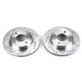 Picture of Power Stop 95-98 Nissan 200SX Front Evolution Drilled & Slotted Rotors - Pair