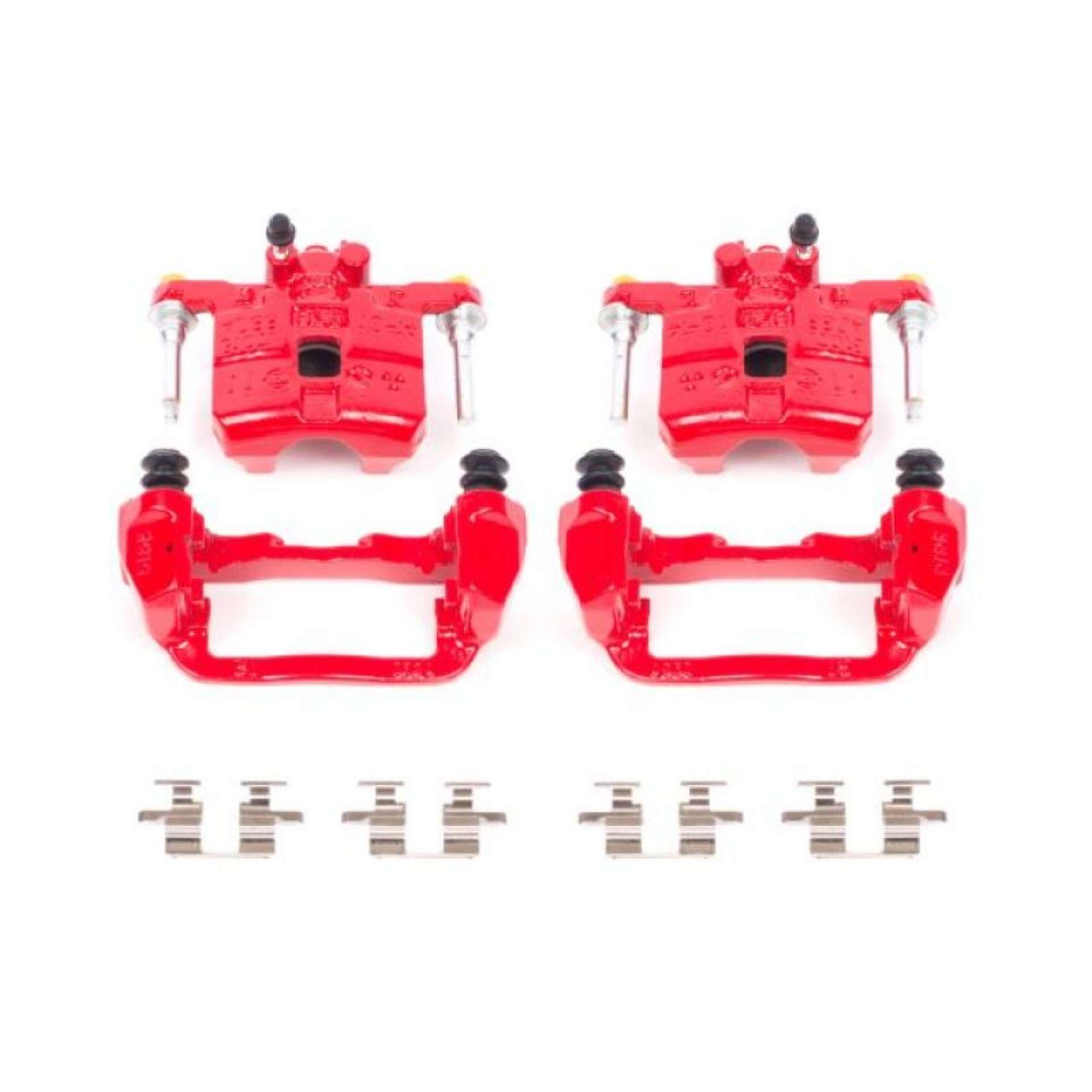 Picture of Power Stop 98-03 Subaru Forester Rear Red Calipers w-Brackets - Pair