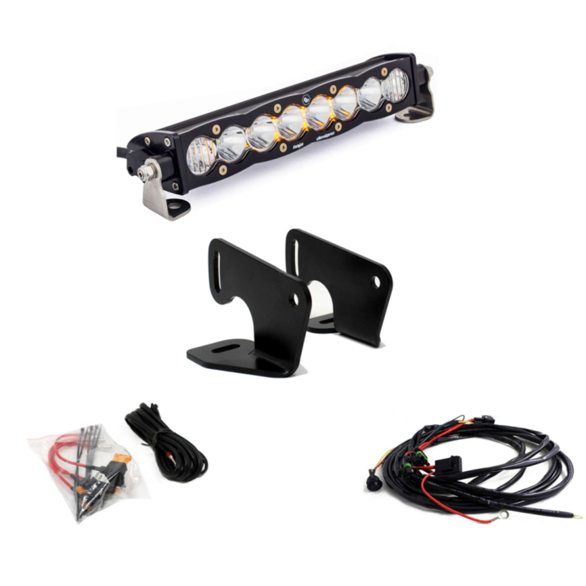 Picture of Baja Designs Polaris RZR Pro XP Hood Mount Light Kit 10in S8