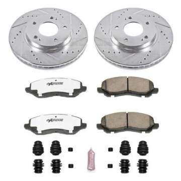 Picture of Power Stop 01-05 Chrysler Sebring Front Z26 Street Warrior Brake Kit