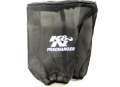 Picture of K&N Universal Precharger Round Tapered Air Filter Wrap Black 7-5in Base ID x 7in Top ID x 8in Height