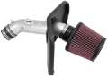 Picture of K&N 2013-14 Honda Accord 2-4L L4 69 Series Typhoon Air Intake System - Silver Cold Air Intake Kit