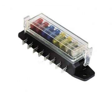 Picture of Hella 8-Way Lateral Single Fuse Box