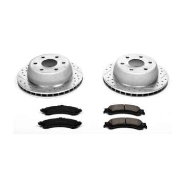 Picture of Power Stop 02-06 Cadillac Escalade Rear Z23 Evolution Sport Brake Kit